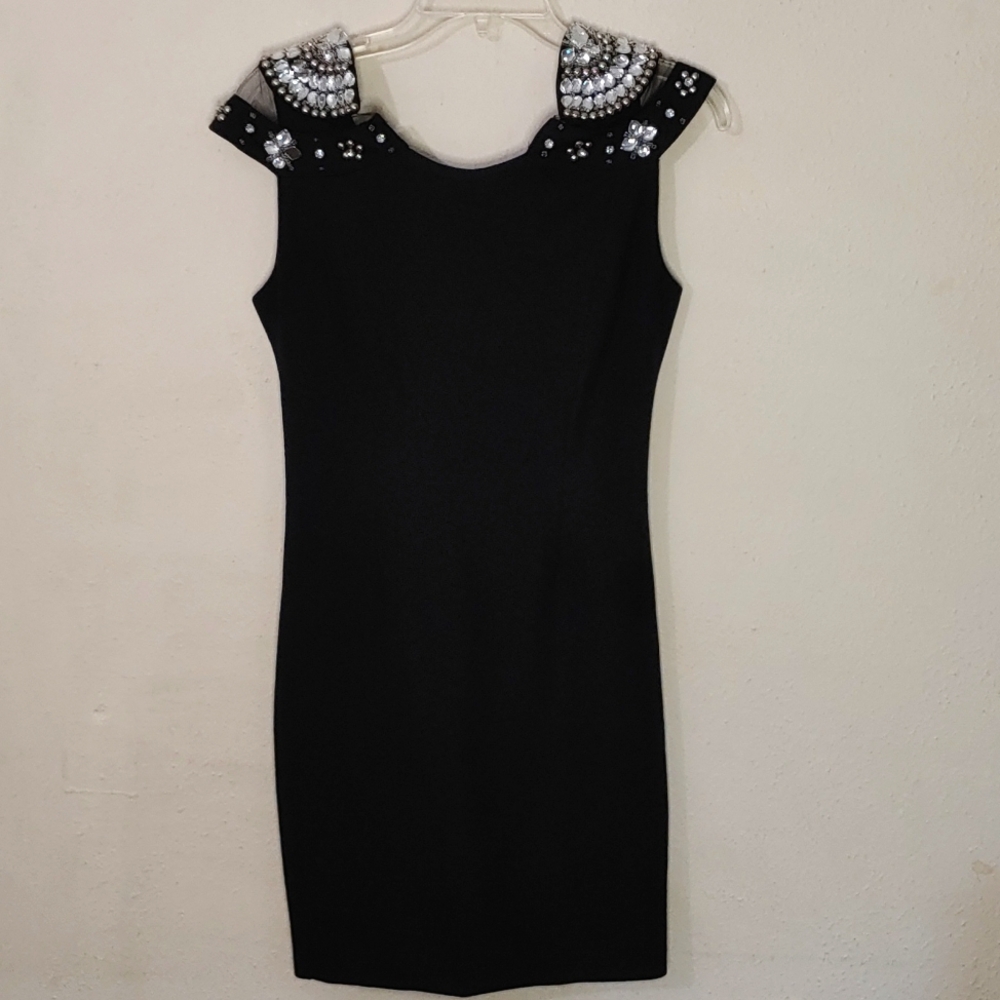 Tobi Women's Size Medium Dress with Beaded Accents